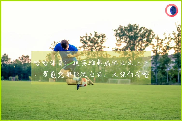哈哈体育：这英雄养成玩法太上头，零氪党都能玩出花，大佬们有啥独门绝技？